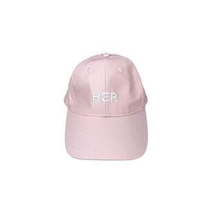 Burberry Her Pink Baseball Cap Hat Women's One Size Adjustable